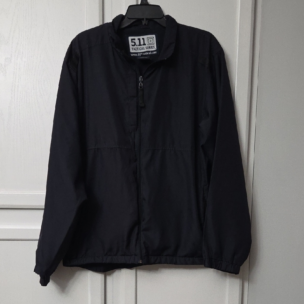 5.11 Tactical Men's Black Windbreaker L